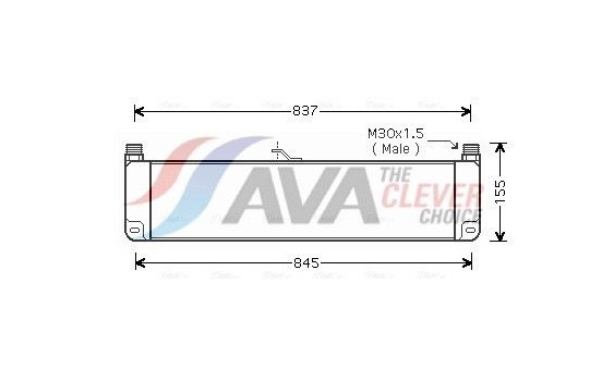 Oil Cooler, engine oil