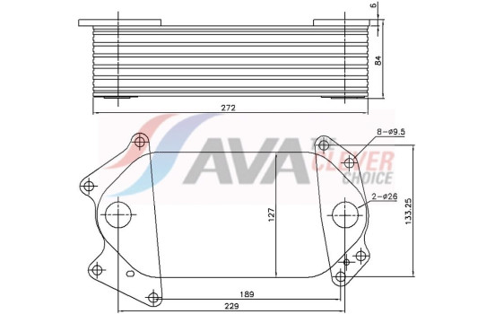 Oil Cooler, engine oil