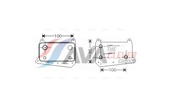Oil Cooler, engine oil