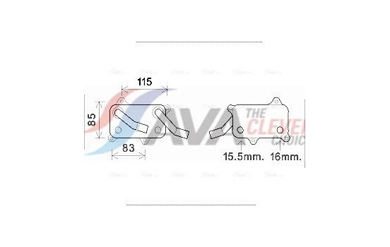 Oil Cooler, engine oil