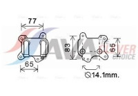 Oil Cooler, engine oil