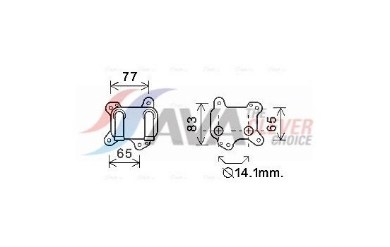 Oil Cooler, engine oil