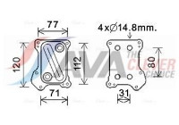 Oil Cooler, engine oil