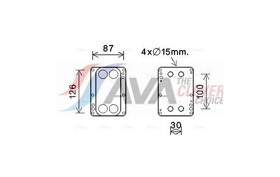 Oil Cooler, engine oil