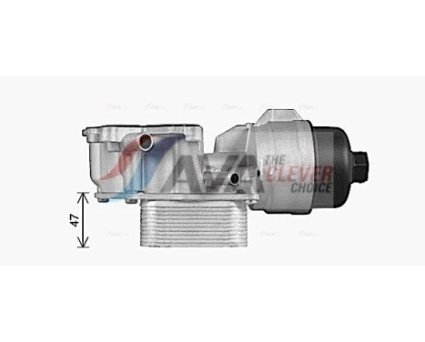 Oil Cooler, engine oil, Image 2