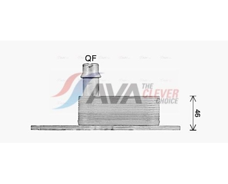 Oil Cooler, engine oil, Image 2