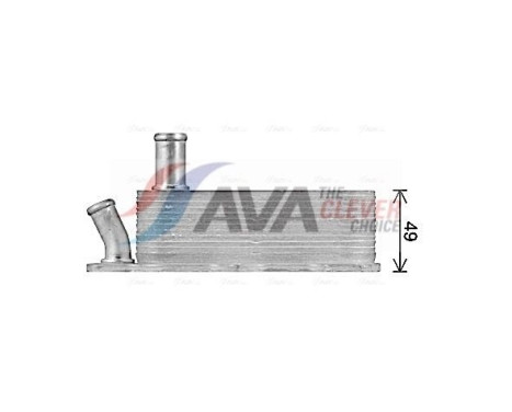 Oil Cooler, engine oil, Image 2