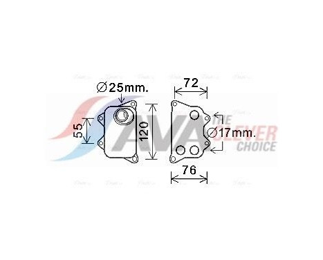 Oil Cooler, engine oil