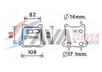 Oil Cooler, engine oil
