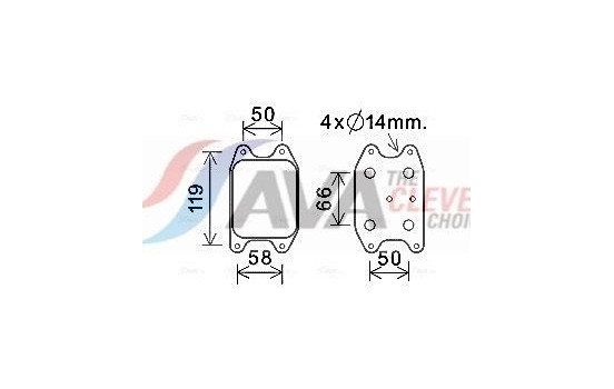 Oil Cooler, engine oil