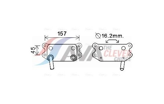 Oil Cooler, engine oil