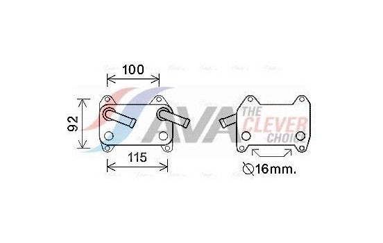 Oil Cooler, engine oil