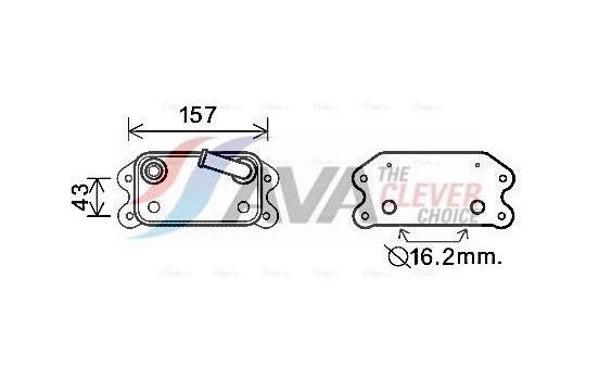 Oil Cooler, engine oil