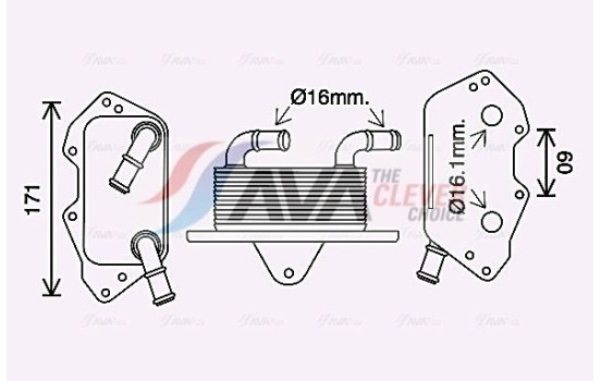 Oil Cooler, engine oil