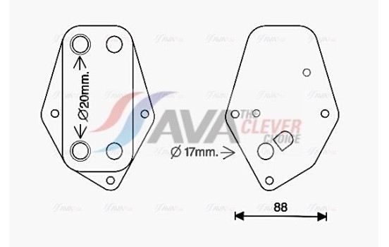 Oil Cooler, engine oil