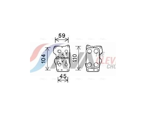 Oil Cooler, engine oil
