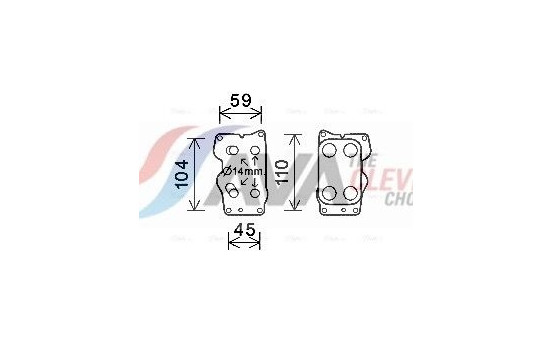 Oil Cooler, engine oil