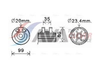 Oil Cooler, engine oil