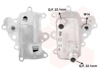 OIL COOLER FOR ENGINE 01013701 International Radiators