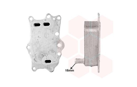 OIL COOLER FOR ENGINE 07003143 International Radiators