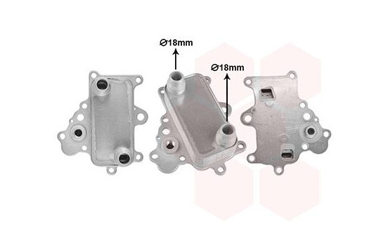 OIL COOLER FOR ENGINE 21013703 International Radiators