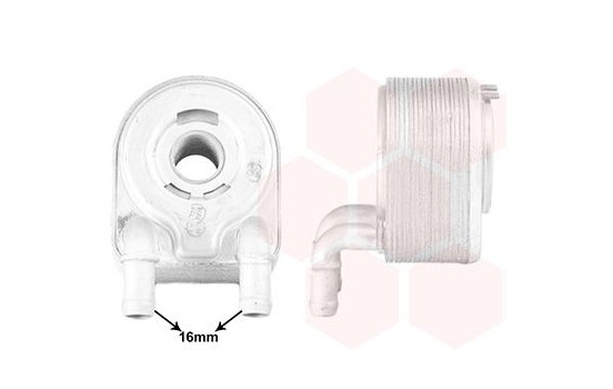 OIL COOLER FOR ENGINE 43013703 International Radiators
