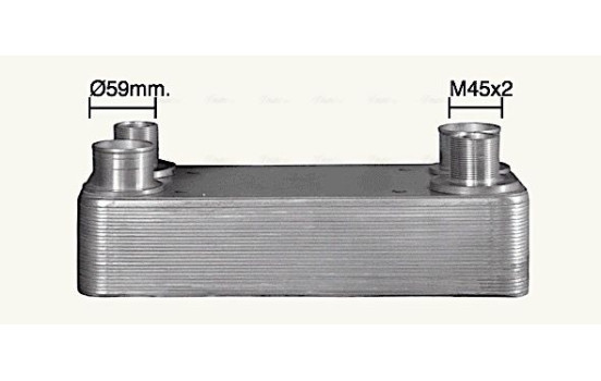 Oil cooler, retarder, Image 3