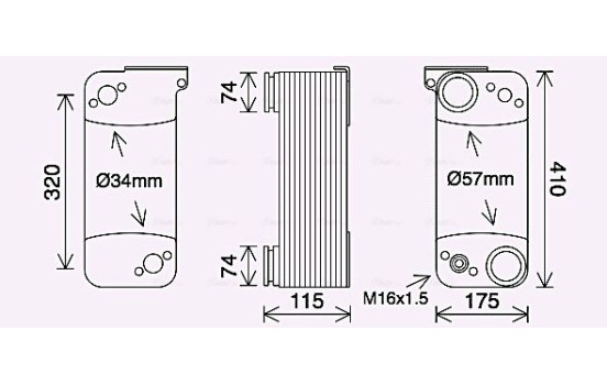 Oil Cooler, retarder