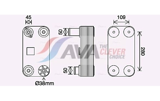 Oil cooler, retarder