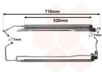 Oil Cooler, steering system 58013708 International Radiators