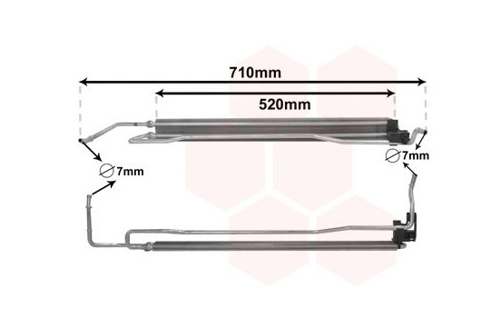 Oil Cooler, steering system 58013708 International Radiators
