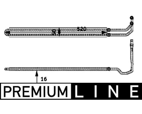 Oil Cooler, steering system BEHR *** PREMIUM LINE ***