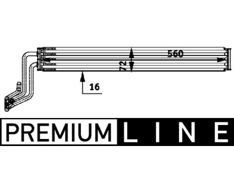 Oil Cooler, steering system BEHR *** PREMIUM LINE ***