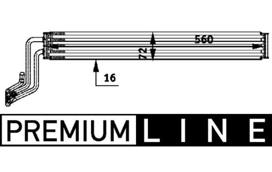 Oil Cooler, steering system BEHR *** PREMIUM LINE ***