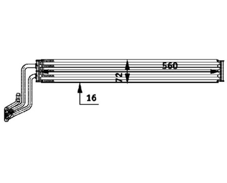 Oil Cooler, steering system BEHR *** PREMIUM LINE ***, Image 2