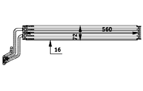 Oil Cooler, steering system BEHR *** PREMIUM LINE ***, Image 2