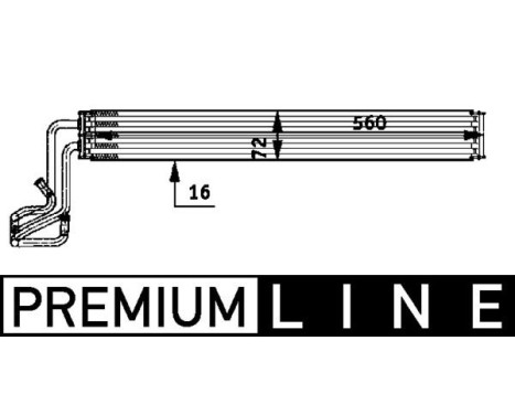 Oil Cooler, steering system BEHR *** PREMIUM LINE ***