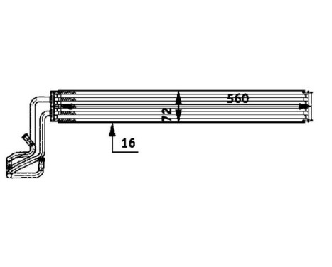 Oil Cooler, steering system BEHR *** PREMIUM LINE ***, Image 2