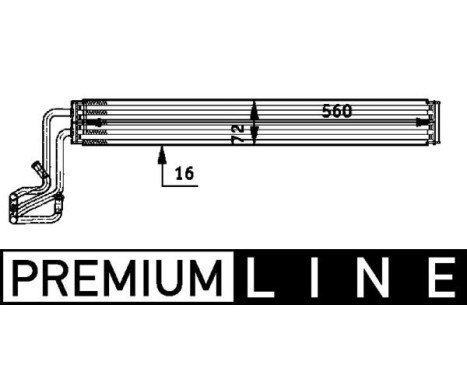 Oil Cooler, steering system BEHR *** PREMIUM LINE ***