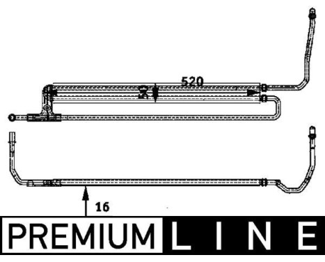 Oil Cooler, steering system BEHR *** PREMIUM LINE ***