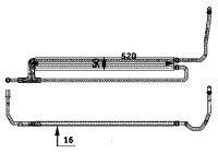 Oil Cooler, steering system BEHR *** PREMIUM LINE ***