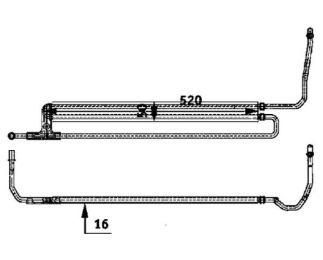 Oil Cooler, steering system BEHR *** PREMIUM LINE ***, Image 2