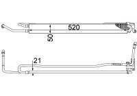 Oil Cooler, steering system BEHR *** PREMIUM LINE ***