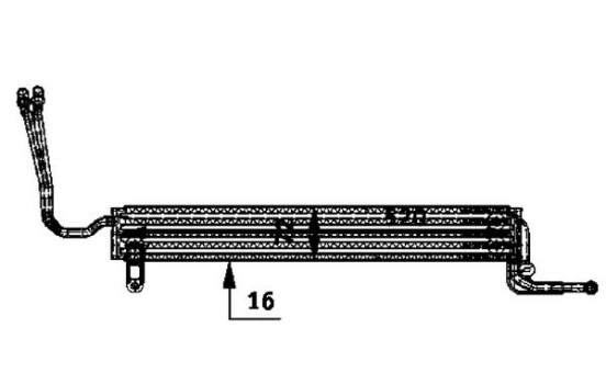 Oil Cooler, steering system BEHR *** PREMIUM LINE ***