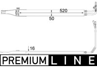 Oil Cooler, steering system PREMIUM LINE