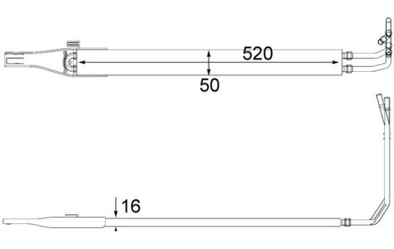 Oil Cooler, steering system PREMIUM LINE