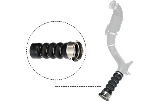 Charge air hose 09-1419 Gates