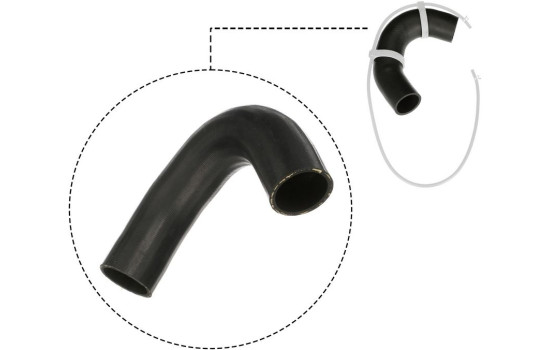 Charge air hose 09-1546 Gates, Image 2