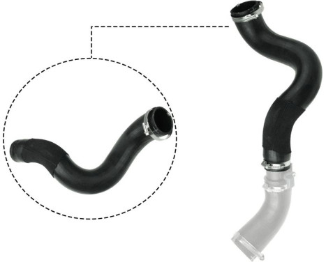 Charger Air Hose 09-0617 Gates