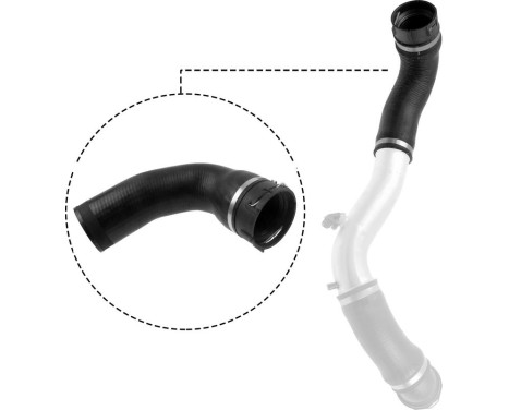 Charger Air Hose 09-0709 Gates